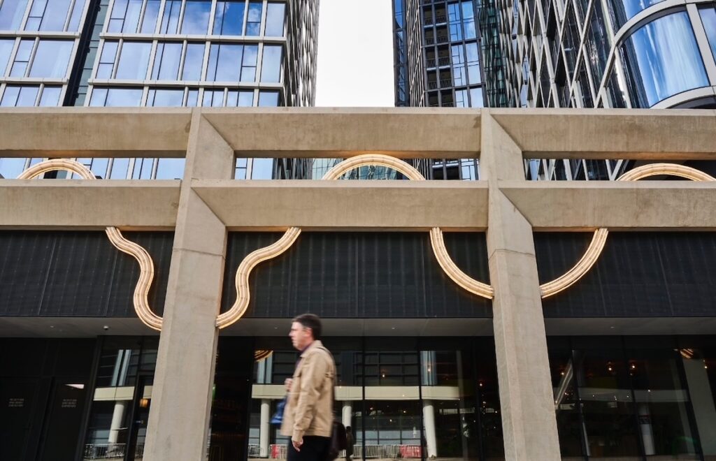 A piece of art showcased at HOME Docklands | HOME | BTR News Australia