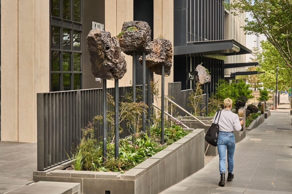 A piece of art showcased at HOME Docklands | HOME | BTR News Australia