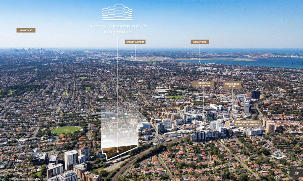 The site at 9 Gloucester Road in Hurtsville | BTR News