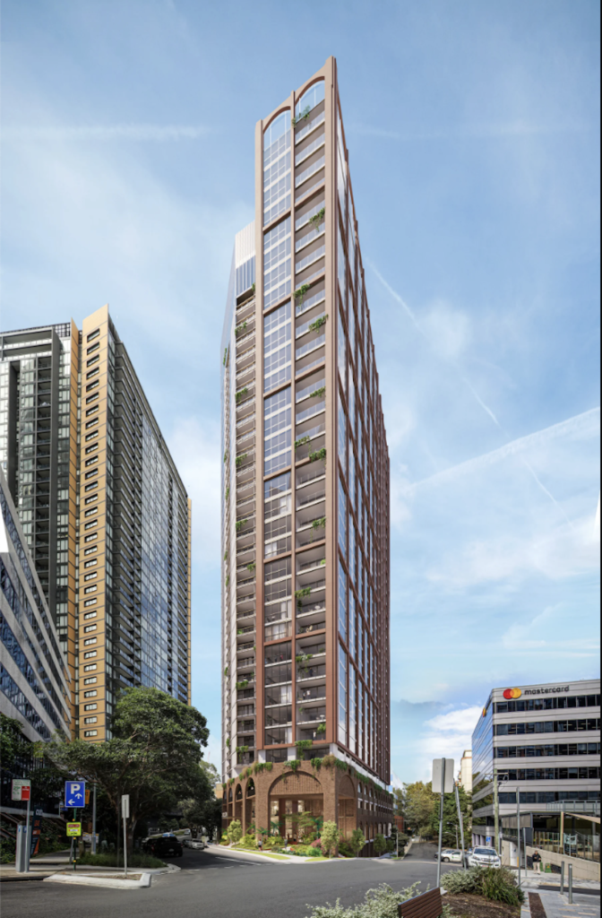 Concept image of Coronation's St Leonards Build to Rent scheme | BTR News Australia