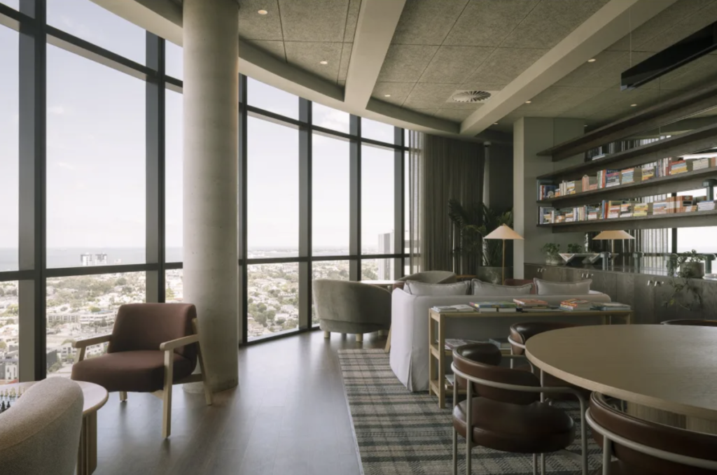 Communal library - The Gladstone | Greystar | BTR News Australia