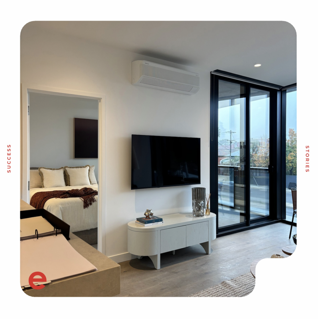 A completed apartment at The Raleigh | Essence Project Management | Goldfields | BTR News Australia