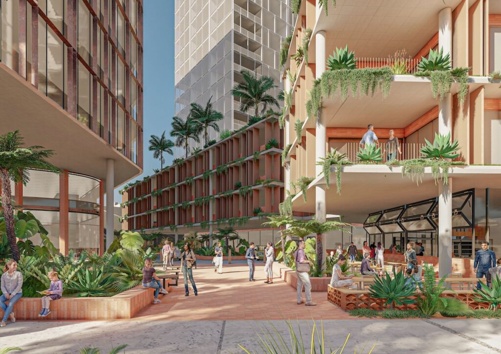 Concept image of the 527 Gregory Terrace development in Fortitude Valley | BTR News Australia